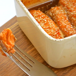 Рыба в медово – лимонном маринаде