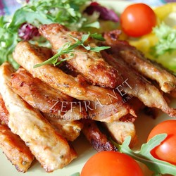 Нежная жареная свинина на сковороде