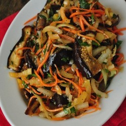 Баклажаны по-корейски • Закуски овощные, грибные