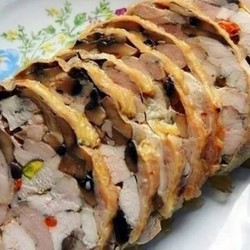 Рулет праздничный