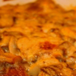 Курица тушеная в соусе с карри