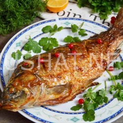 Карп в сметане в духовке. Пошаговый рецепт с фото
