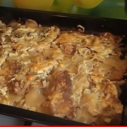 Мясо по французски с картошкой