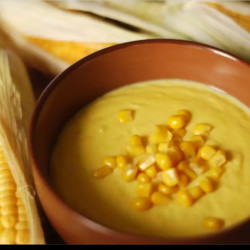 Крем суп из кукурузы
