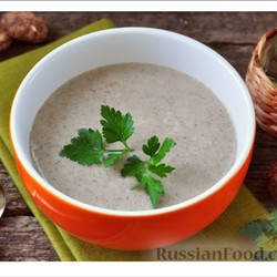 Грибной крем суп