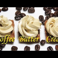 Кофейный масляный крем на белках