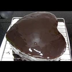 Шоколадная глазурь для украшения тортов, пирожных