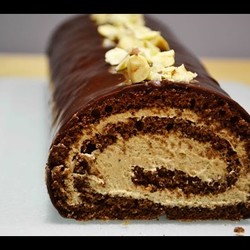Шоколадный РУЛЕТ с Шоколадным ЗАВАРНЫМ КРЕМОМ |  Безумно Вкусный!  | Sponge roll