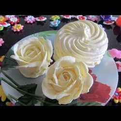 Лучший ШВЕЙЦАРСКИЙ КРЕМ для Торта МАСЛЯНЫЙ КРЕМ на БЕЛКАХ Швейцарская Меренга SWISS BUTTER CREAM