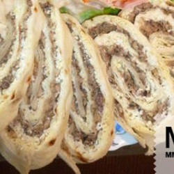 Рулет из лаваша со шпротами