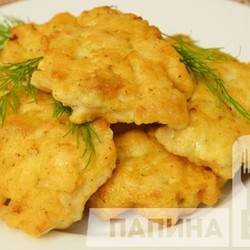 Куриные оладушки-растрепки