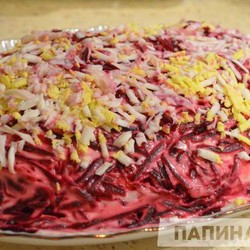 Сельдь под шубой (классика)