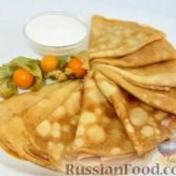 Блинчики "Столовские" на молоке