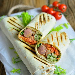 Закуски в лаваше..