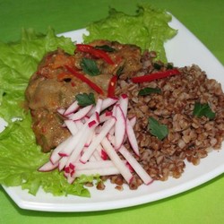 Куриная печень в сливочном соусе в RMC