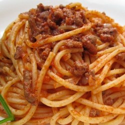 Вермишель с фаршем