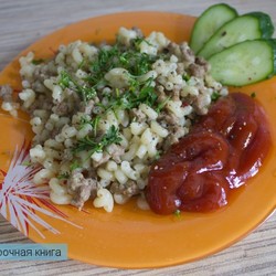 Макароны по-флотски в RMC