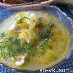 Щи из свежей капусты с плавленым сыром