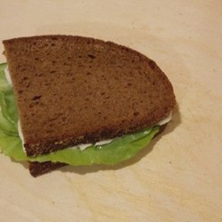 Бутерброд со свежим огурцом