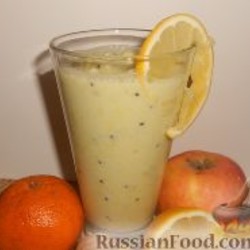 Фруктовый смузи с имбирем