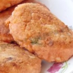 Котлеты из рыбного фарша лосося