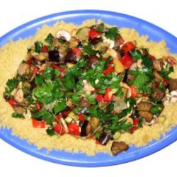 Гречневая каша с отрубями и луком