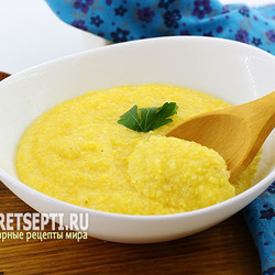 Кукурузная каша на воде