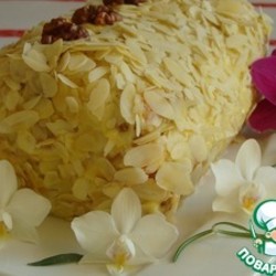 Миндальное полено из слоеного теста Источник: http://www.povarenok.ru/recipes/show/84692/