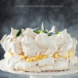 Безе торт Пина Колада