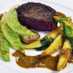 Говяжий стейк в перце 