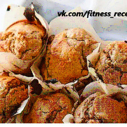  Овсяные кексы с вишней.