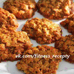 Овсяное печенье без муки, яиц и масла! 