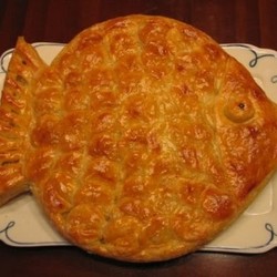 Пирог "Золотая рыбка"