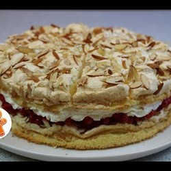 Торт "Небесный" легкий, воздушный и очень вкусный ✧ Himmelstorte ✧ Heaven Cake (English Subtitles)