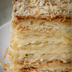 Russian Napoleon Cake - Puff Pastry Cake - Let the Baking Begin!