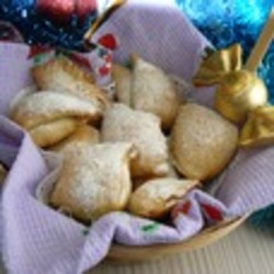 Рождественское печенье "Сугробы"