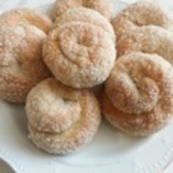 Слоистое сахарное печенье за 20 минут