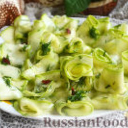 Рецепт: Маринованные кабачки на RussianFood.com