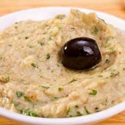 Бабагануш с тахини. Рецепт