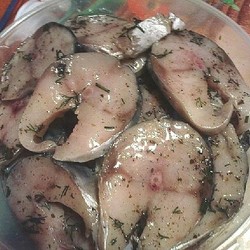 Сагудай из скумбрии. Сто раз так делала... Пальчики оближешь!