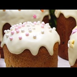 Глазурь «За 5 секунд» и ничего не нужно взбивать и варить, для Кулича и не только