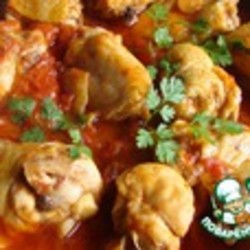 Курица в томатно-сметанном соусе