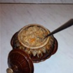 Супер ленивые голубцы в горшочке