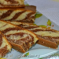 Манник «Зебра» на кефире.