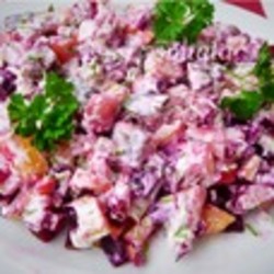 Сельдь со свеклой по-новому