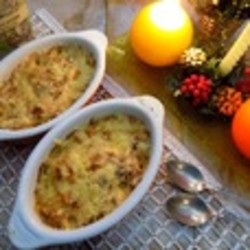 Курица с рисом по мотивам жюльена