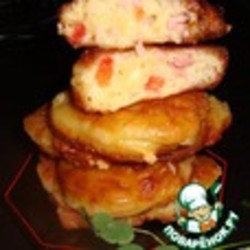 Оладьи-пиццы