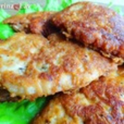 Куриные отбивные в сырном кляре