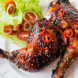 Курица в соево-медовом соусе, рецепт на сковороде