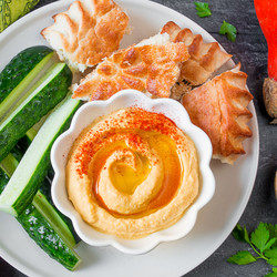 Тыквенный хумус на Вкусном Блоге